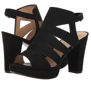Naturalizer Etta Platform Suede Sandals!!